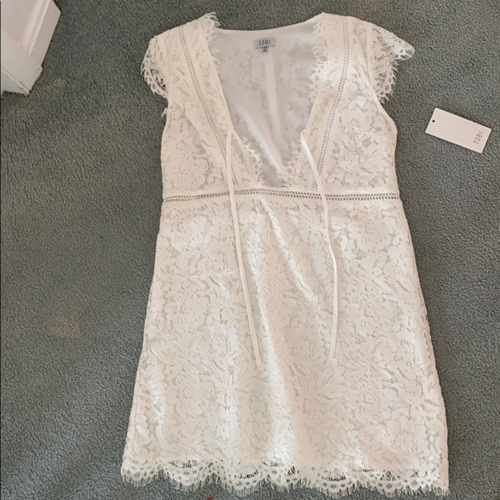 White Lace Dress